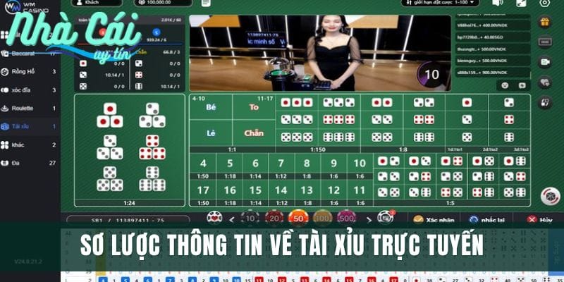 Sơ lược thông tin về tài xỉu trực tuyến