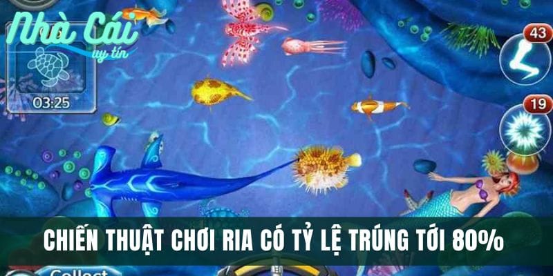 Chiến thuật chơi ria có tỷ lệ bắn trúng tới 80%
